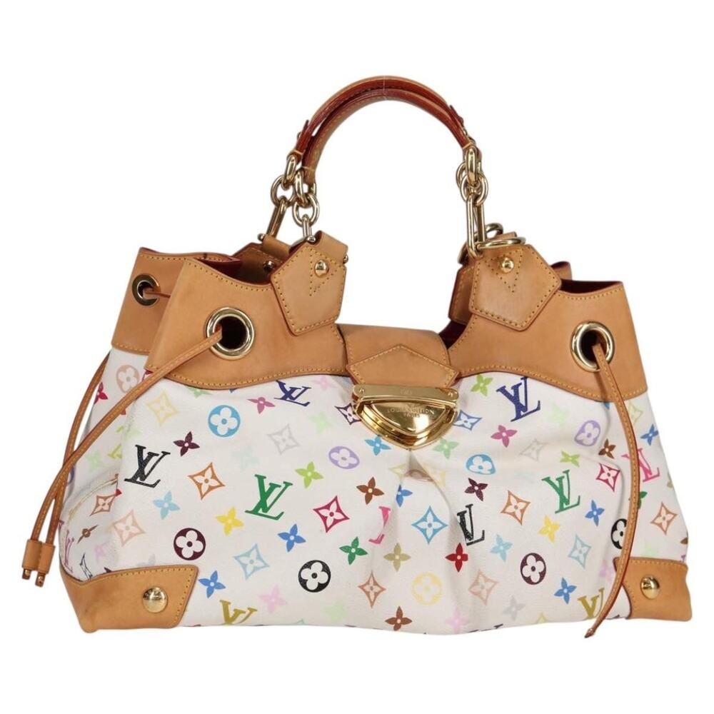 Louis Vuitton Monogram Multicolor Ursula Tote Bag White